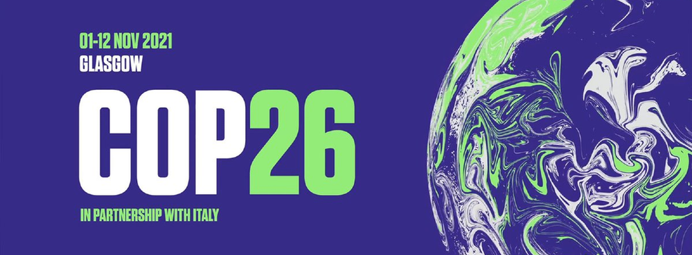 COP26 banner